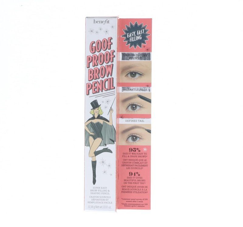 Benefit Cosmetics Goof Proof Brow Pencil Easy Shape & Fill - DLX size 0.01 oz. Shade, 03 Medium