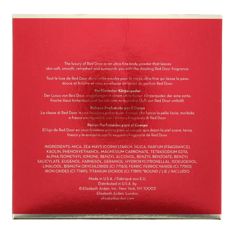 Red Door Perfumed Body Powder by Elizabeth Arden - Luxurious Fragrance | 5.3 oz