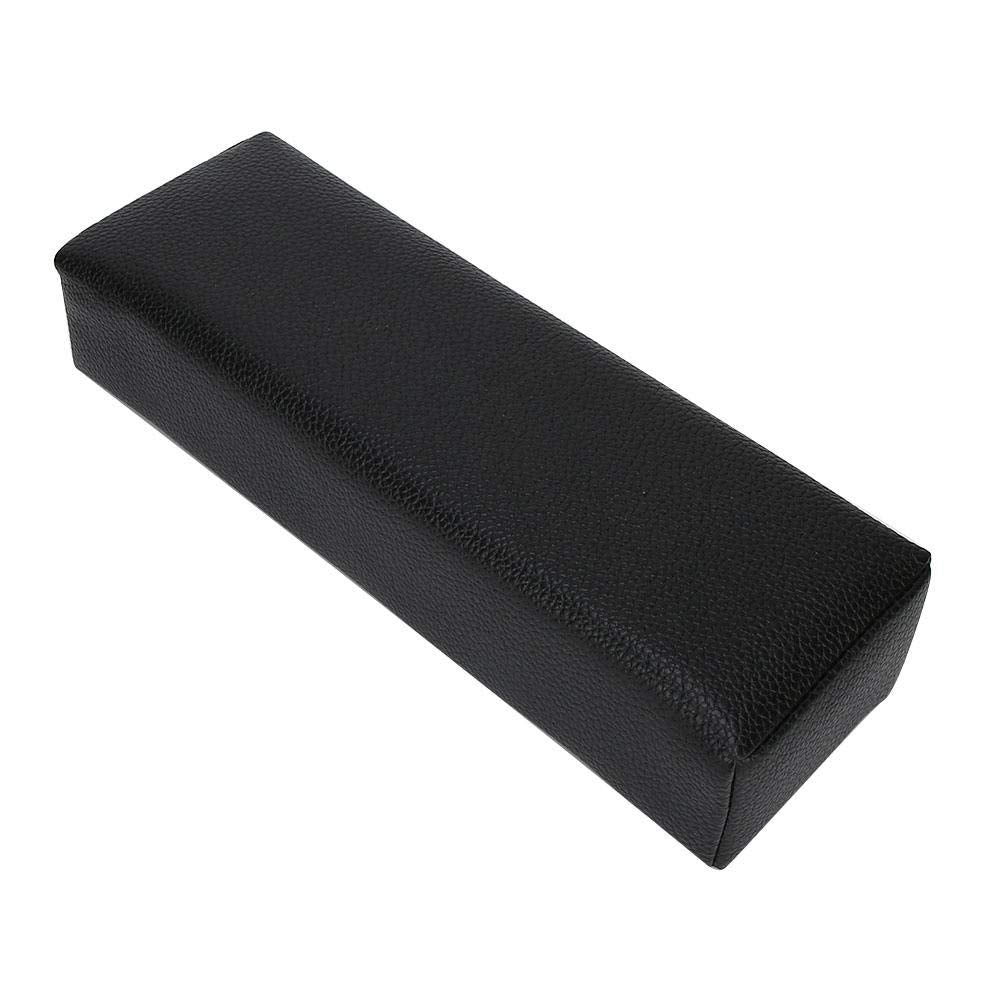 huaer2020 Nail Pillow,Durable Soft Washable Nail Art Hand Pillow Arm Rest Holder Cushion Mat Set Manicure Tool for Beauty Salon (Black)