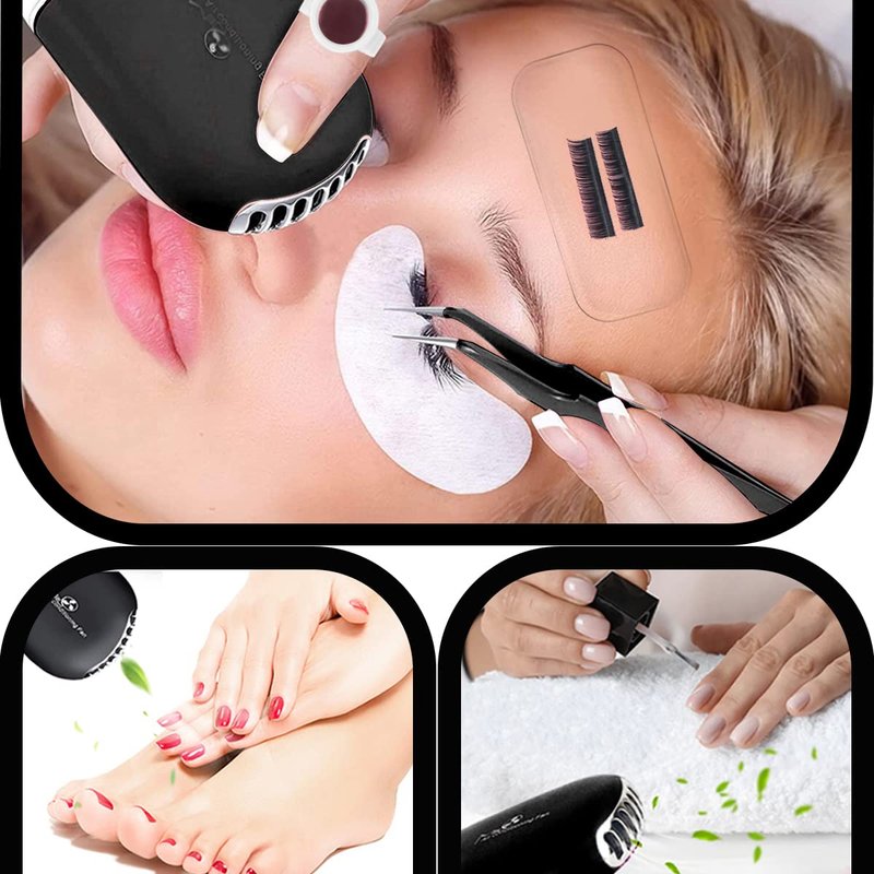 Lash Extension Kit Professional Eyelash Grafting Training Tools Mannequin Head USB Fan Lash Shampoo 0.07D Curl Mix 8-15mm Glue Practice Eyelash Strips Lash Mapping,Exercise Set for Beginner