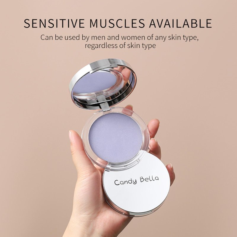 Matte Foundation Powder, Jelly Setting Powder with Mini Puff, Powder-free Oil Control Face Pressed Powder Creates Long-Lasting Silky Blurring Waterproof Makeup