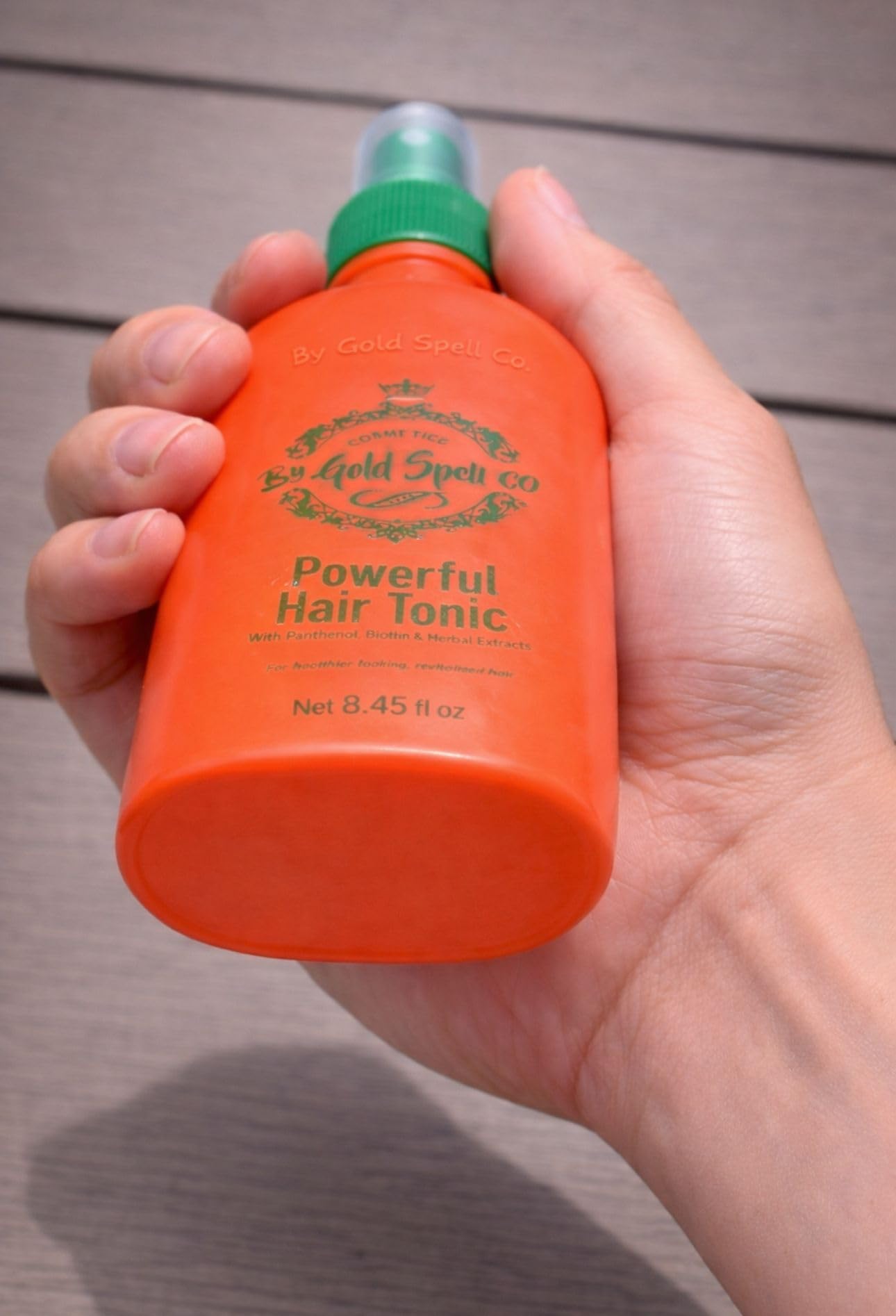 Powerful Hair Tonic By Gold Spell - 8.45 Fl Oz | Lightweight Leave-In for Healthy-Looking Hair