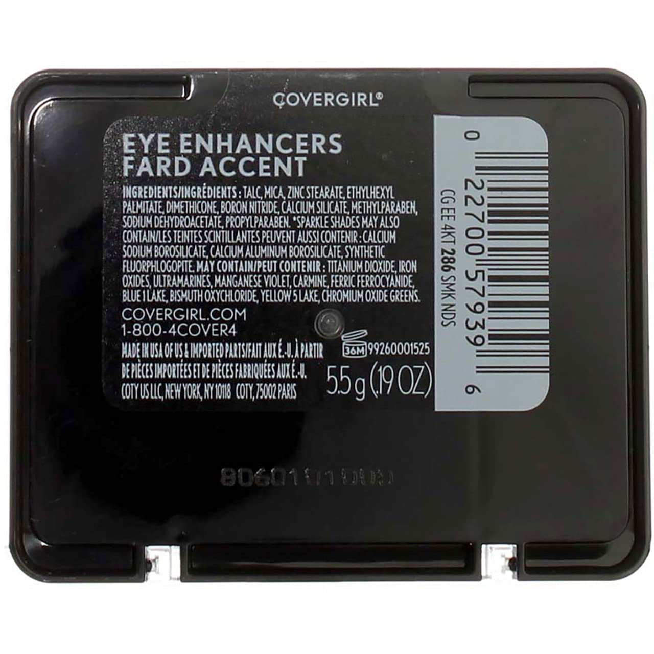 Cover Girl 57939 286smknud Nude Eye Shadow Enhancement