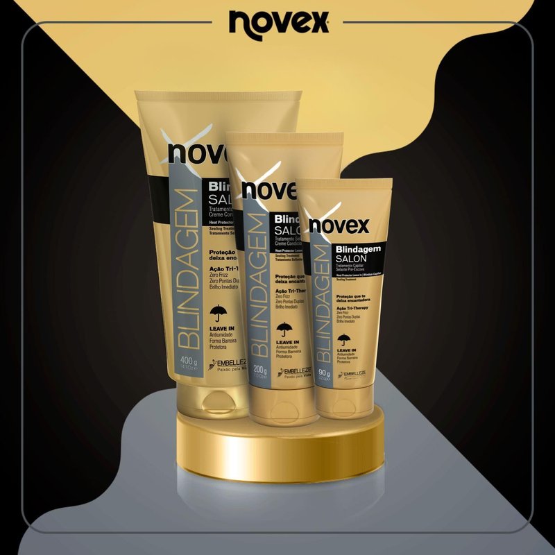 NOVEX Blindagem Thermal Protector Leave In 7 oz - Heat Protectant