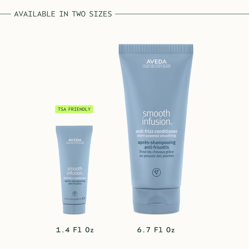 Aveda Smooth Infusion Anti-Frizz Conditioner | Smoothing Conditioner | Frizz Control | Protects Against Humidity | Silicone Free | for Medium and Thick Hair | 99% Naturally Derived*, 6.7 Fl Oz