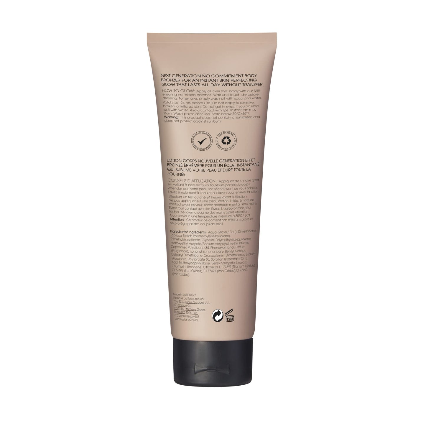 St.Tropez Instant Glow Face & Body Bronzer Makeup, Smudge-Proof, Vegan, Natural & Cruelty Free