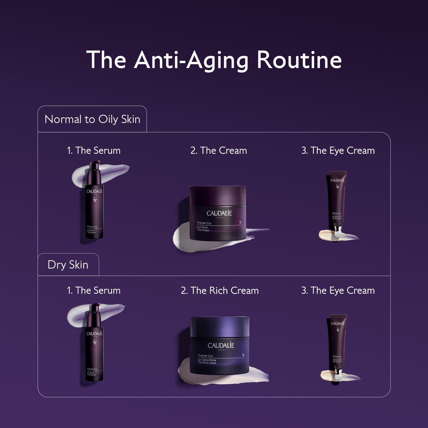 Caudalie Premier Cru Anti-Aging Cream Moisturizer, Refillable Jar - 50 mL