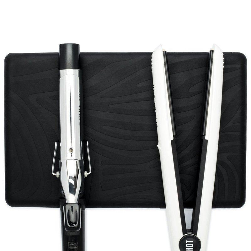 Heat Resistant Station Mat for Hair Straightener, Flat Iron, Curling Iron and Hot Styling Tools (2 Pack)