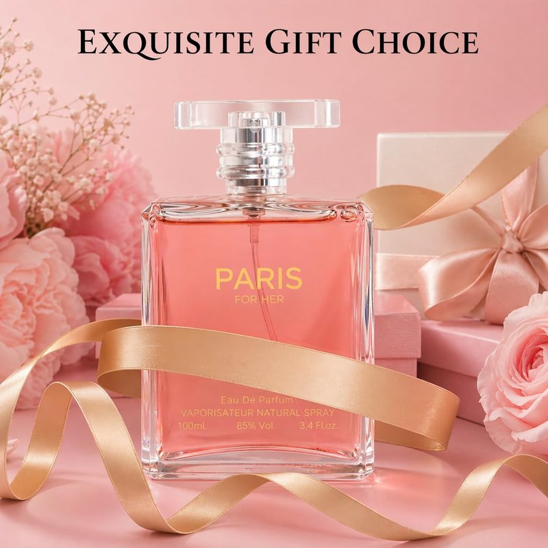 Sandora Fragrances Perfume for Women - Elegant Floral Eau De Parfum | Orange, Jasmine, Patchouli, Vanilla - 3.4 fl oz