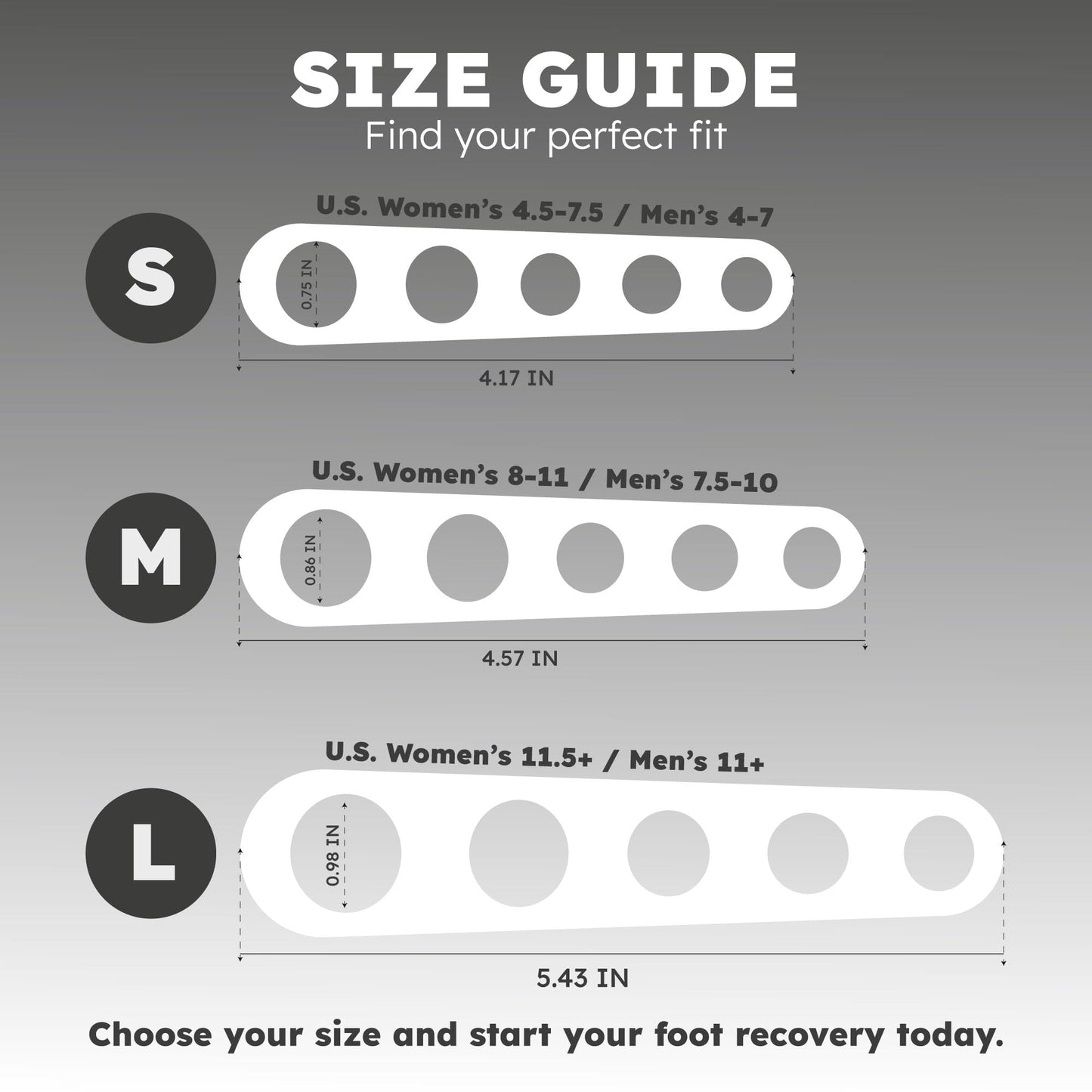 Awesome Toes Spacers & Separators Kit – Fast Relief for Hammertoe & Bunions | Includes Toe Stretch Band, Individual Toe Spacers & Full Toe Spacers for Walking, Running, & Yoga Practice | Large