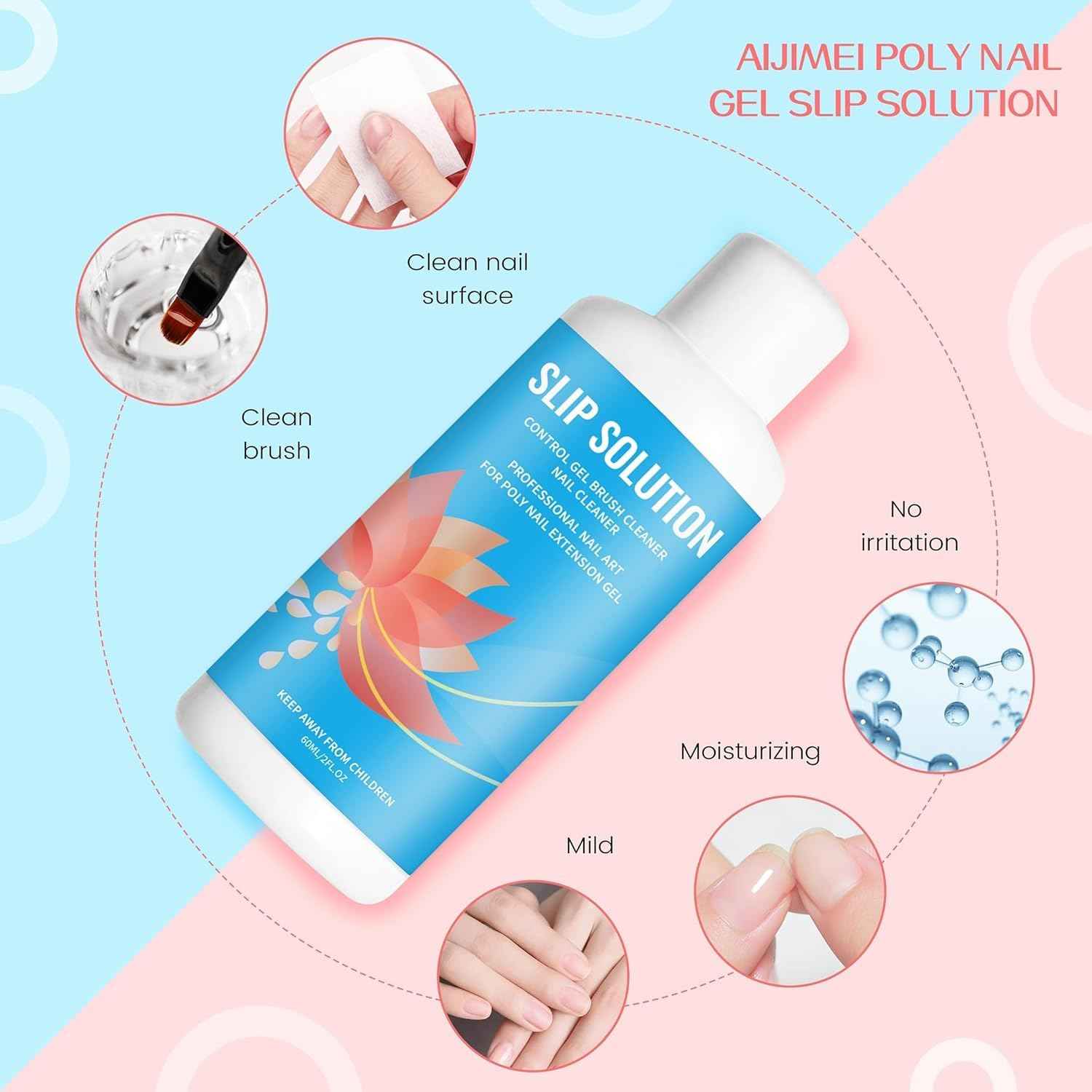 Poly Extension Gel Nail Kit with 8 Colors, Nail Lamp & Manicure Tools - DIY Starter Gift Set