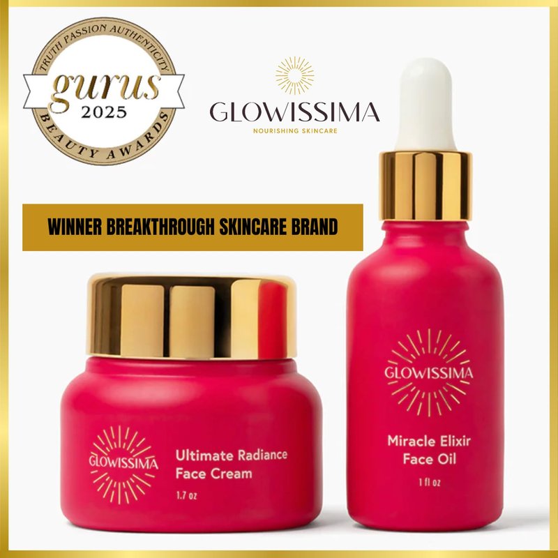 GLOWISSIMA Ultimate Radiance Face Cream – Nourishing Moisturizer, Smooths Fine Lines, Evens Tone, Firms, Fragrance-Free Clean Beauty.