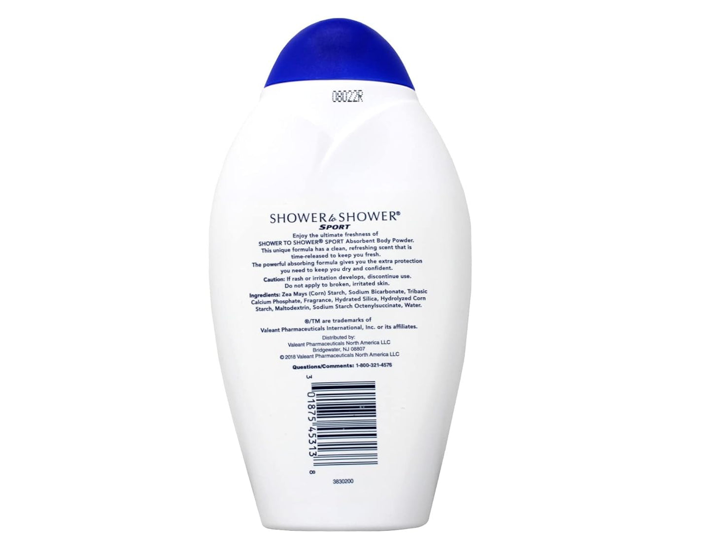 Absorbent Body Powder for Sports - Shower to Shower, 13 Ounce Bottles | Pack of 4