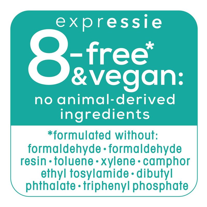 Essie Expressie Quick-Dry Nail Polish - 8-Free Vegan Formula in Soft Gray | 0.33 fl oz (Pack of 2)