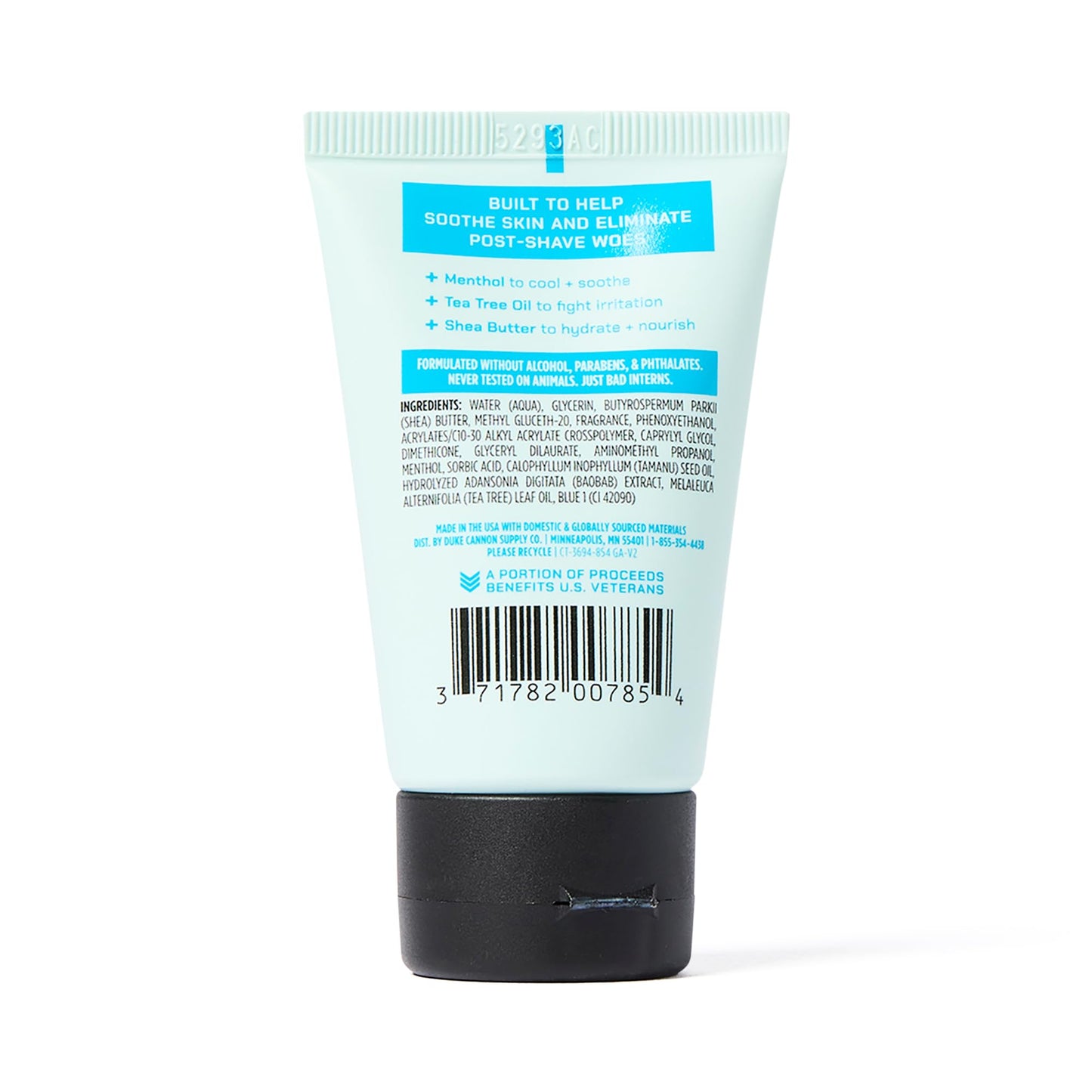 Duke Cannon Cooling After-Shave Balm for Men, 3-Pack, 1.5 oz Each – Alcohol-Free, Menthol Cooling Sensation, Hydrating with Aloe & Shea Butter, Soothes Razor Burn