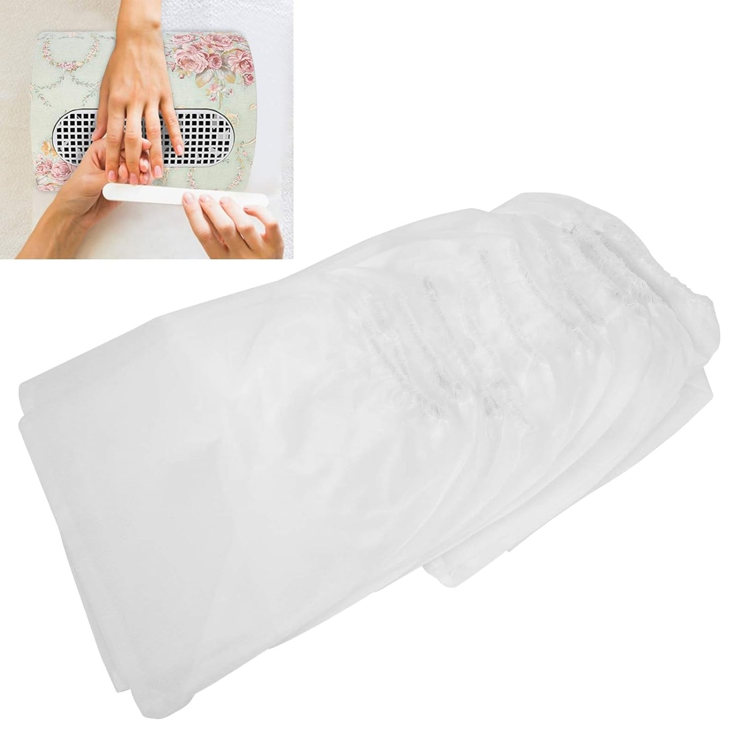 Nail Vacuum Cleaner Bags - 15pcs Non-Woven Dust Collector Accessories for Manicure