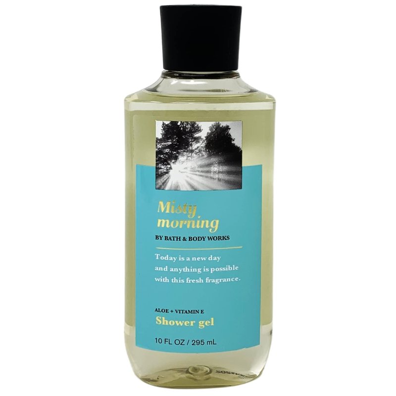 Bath Misty Morning Aloe + Vitamin E Shower Gel Duo Gift Set - Full Size