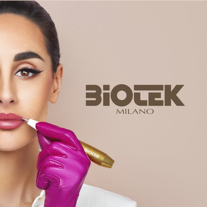 Biotek Lip Pigment for Permanent Makeup - Natural Antique Pink Lip Color - Made in Italy - Parfum 0,61 fl.oz.