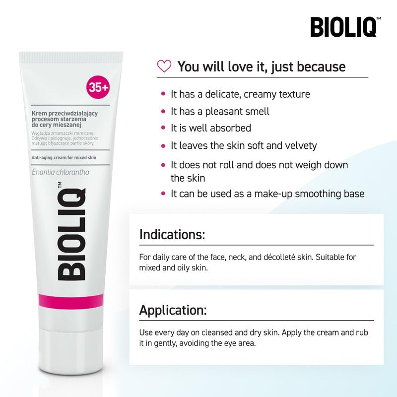 Bioliq - 35+ Anti-Aging Cream for Combination Skin