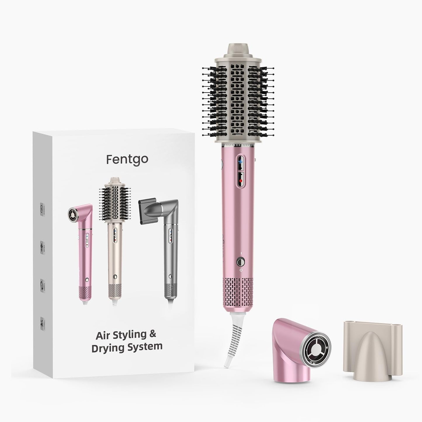 3 in 1 Hair Dryer Brush & Styler Set - Fast Drying, Straightening & Volumizing Tool | No Heat Damage for All Hair Types