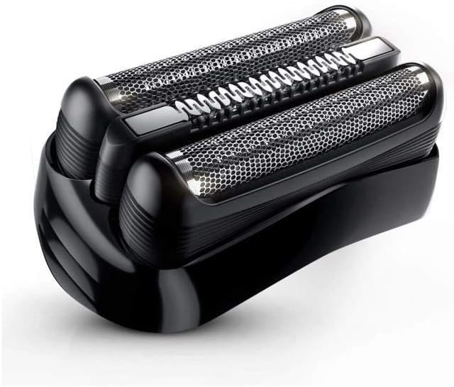 Braun 21B Electric Shaver Replacement Foil & Cassette Cartridge - Black