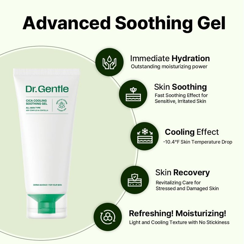 Dr.Gentle CICA Cooling Gel Moisturizer 150ml