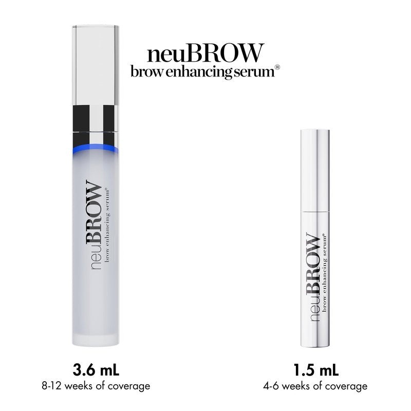 neuBROW Brow Enhancing Serum by Skin Research Laboratories - 1.5 mL Eye Brow Serum for Defined, Fuller & Thicker-Looking Hair Brows - Advanced Formula Promotes Natural & Healthy Appearance of Brows