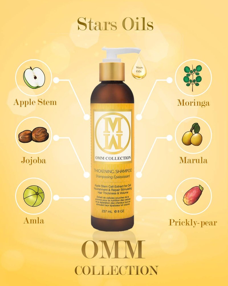 OMM Collection All Natural Hair Thickening Shampoo (240ml)