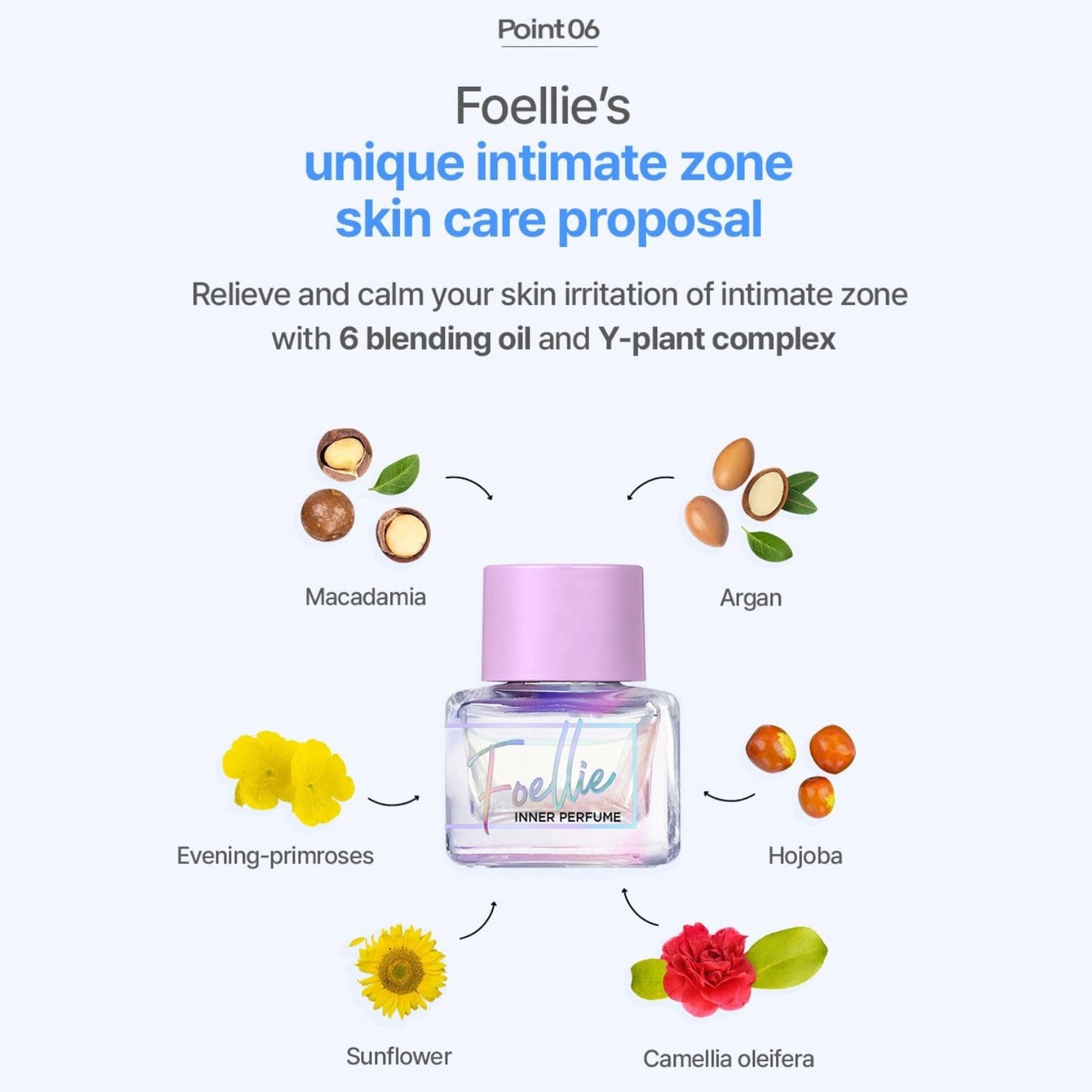 Foellie Inner Perfume Aurora 5ml(0.169 fl oz) Long Lasting Lingerie & Underwear Fragrance Human Application Tested Korean Cosmetics