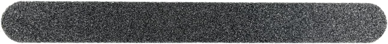240 Grit Soft Touch Nail File - 7 Inch Black Cushion for Natural & Artificial Nails (25 Pack)