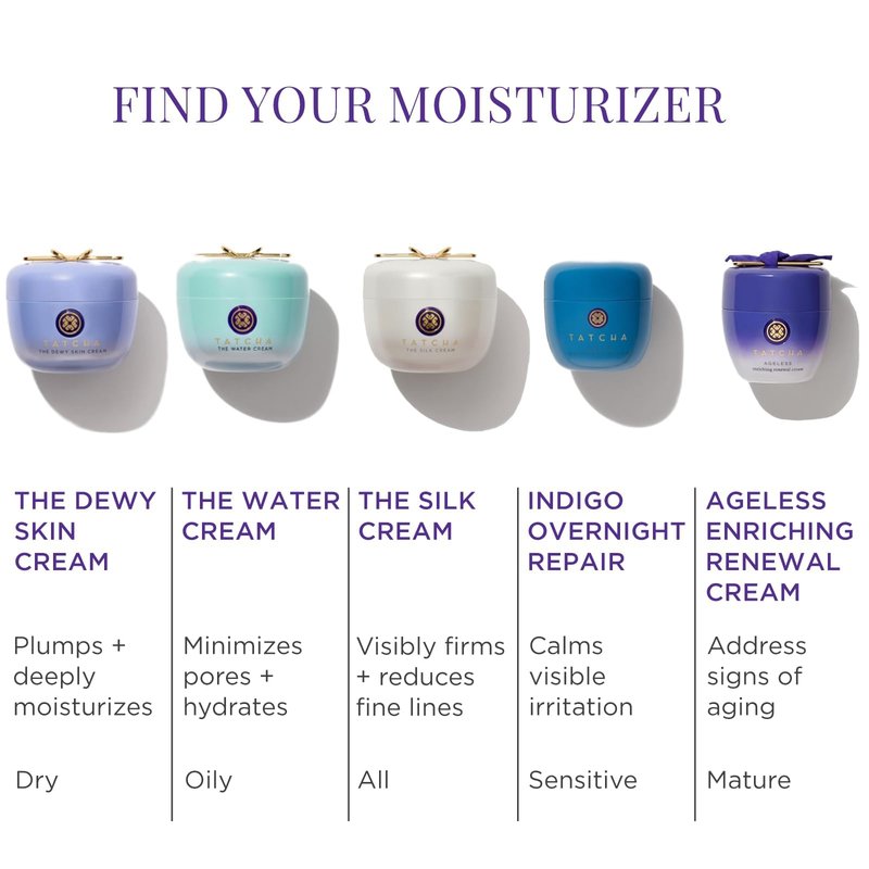 TATCHA The Silk Cream, Travel-Sized | Mini Line-Smoothing & Firming Moisturizer - Hydrate & Smooth Combo, Dry, & Aging Skin | 15 ml / 0.5 fl. oz.