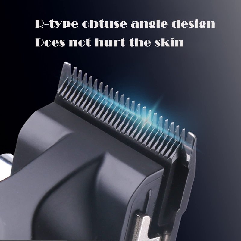 Kemei km 2296 Professional Cordless Hair Clippers for Men, Rechargeable Hair/Beard Trimmers with Base, Adjustable Haircut Machine for Stylists and Barbers Grooming Kit