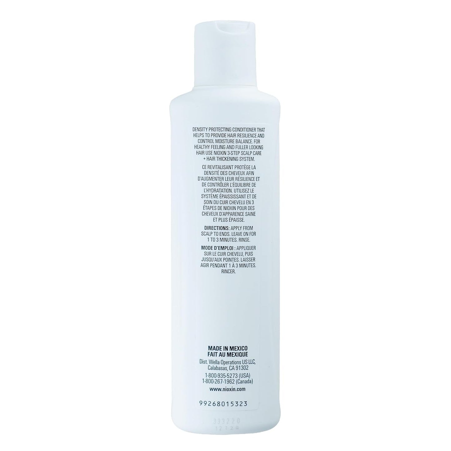 Nioxin System 3 Scalp & Hair Thickening Conditioner - Nourish Colored, Dry & Damaged Hair | Infused with Niacinamide & Biotin | Promotes Vibrant Color & Vitality