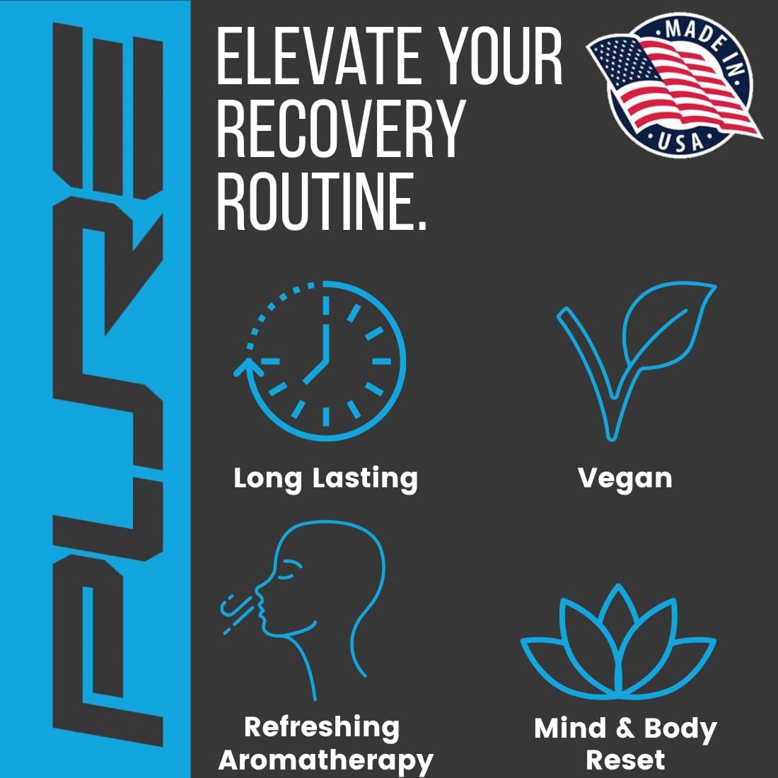 Refreshing Sport Shower Steamers - Peppermint & Eucalyptus Essential Oils | Muscle Recovery & Relaxation, Made in USA