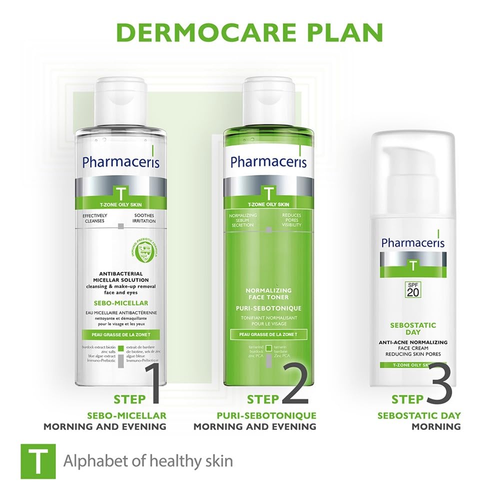 Pharmaceris T SEBOSTATIC DAY hydrating sebum normalizing face cream SPF 20 (50 ml) by Pharmaceris T - Dr. Irena Eris