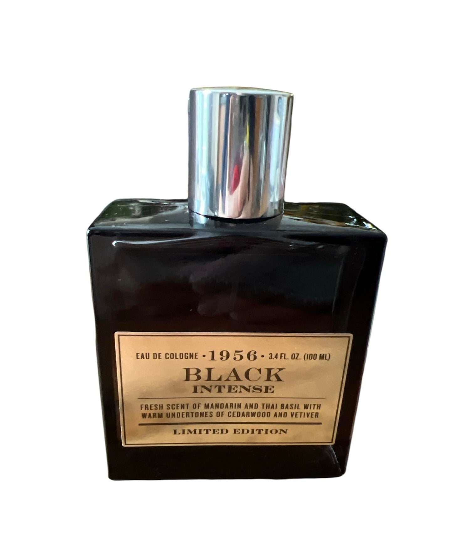 1956 Black Intense Eau De Cologne Fragrance For Him 3.4 Fl Oz, Blue
