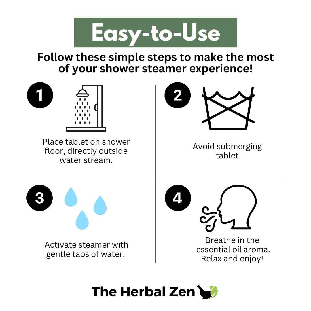 Morning Citrus Mint Shower Steamers Aromatherapy for Energy - Christmas Gift - Adult Stocking Stuffer - USA Made - Peppermint & Orange Shower Bomb Tablets - Soothing Natural Essential Oils (10 Pack)