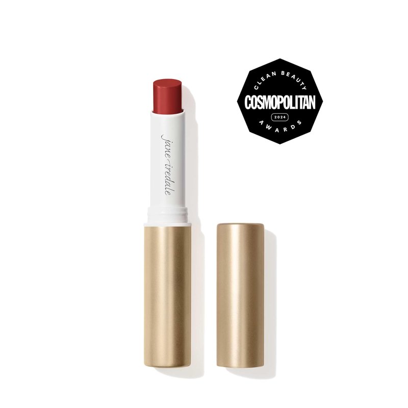 Jane Iredale ColorLuxe Hydrating Cream Lipstick, Creamy, Highly Pigmented Lip Color Delivers Weightless Moisture and Bold Payoff, Satin Finish, Vegan
