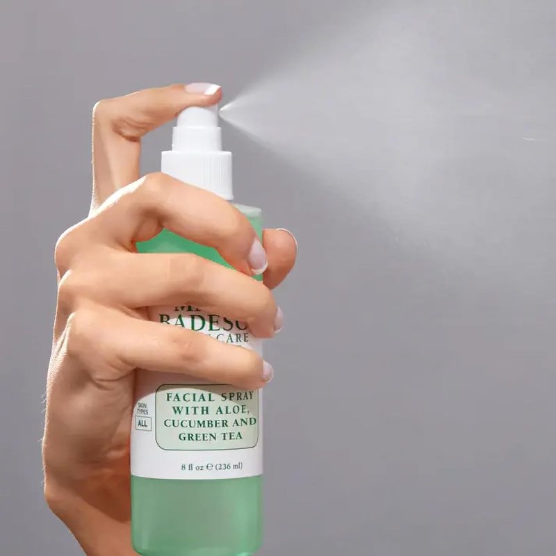 Mario Badescu Facial Spray with Aloe, Cucumber and Green Tea for All Skin Types | Face Mist that Hydrates & Invigorates | 4 FL OZ & 2 FL OZ Combo
