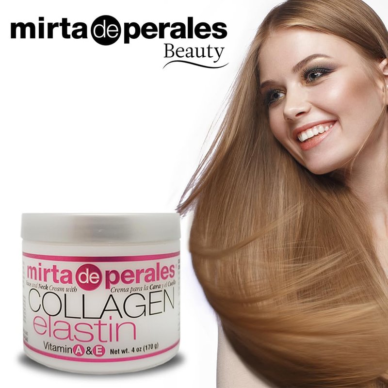Mirta de Perales Collagen Elastin Cream, 4 oz (Pack of 3)