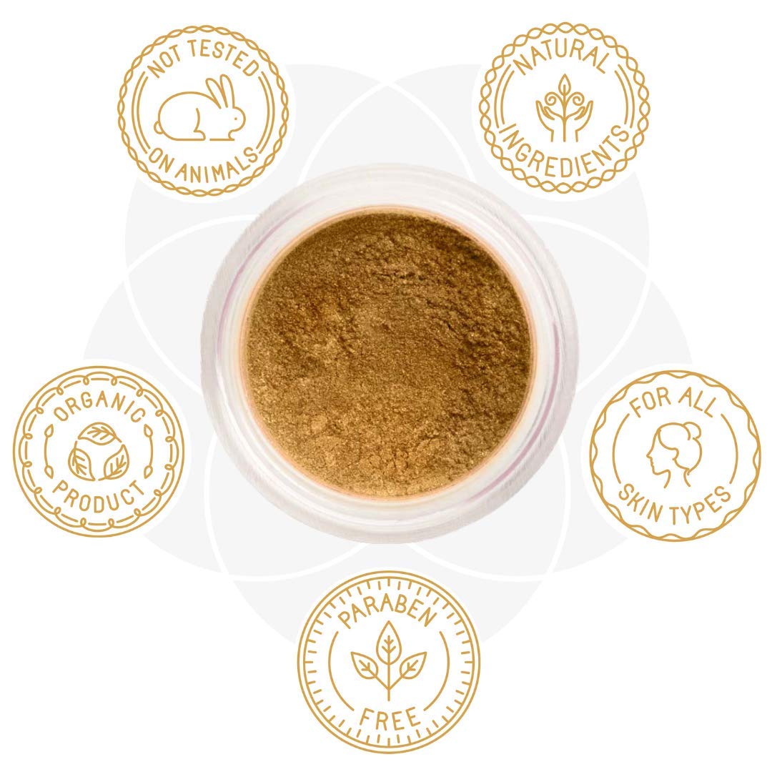 Sheer Miracle SPF 30 Premium Loose Mineral Foundation Vegan Makeup for Sensitive Skin Acne Rosacea Cruelty Free 8g {7 Shades Available} (Medium Light (Medium light skin with neutral to yellow