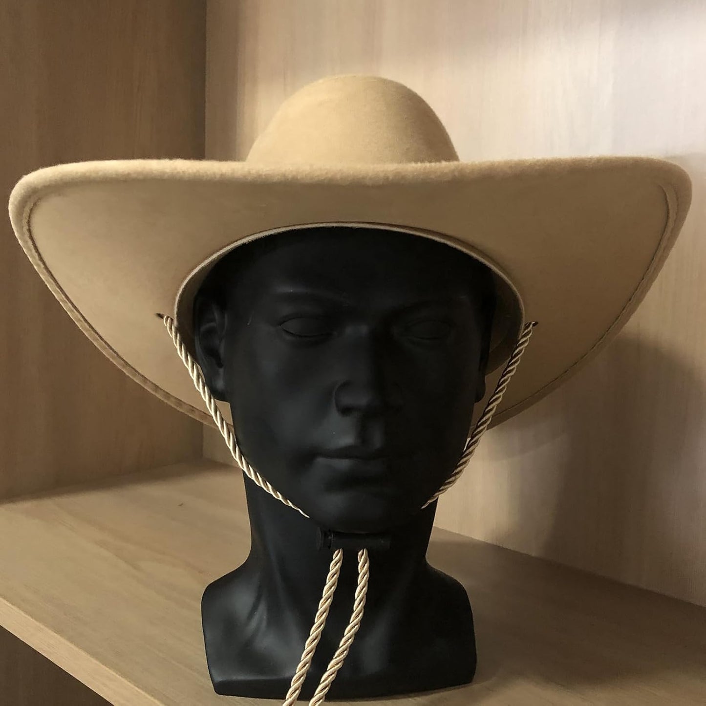 Professional PVC Male Mannequin Head - Display for Headphones, Wigs, Hats & Glasses | Ideal Training Model (L30YH)