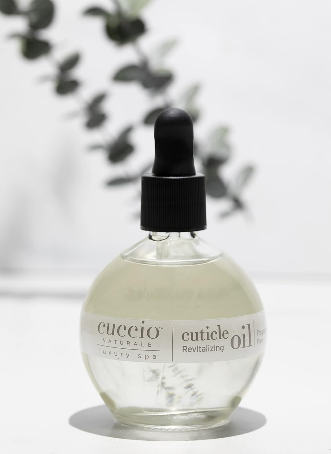 Cuccio Naturale Revitalizing Hydrating Cuticle Oil - Repair Damaged Skin & Nails - Vanilla Bean & Sugar - 2.5 Oz (Pack of 2)