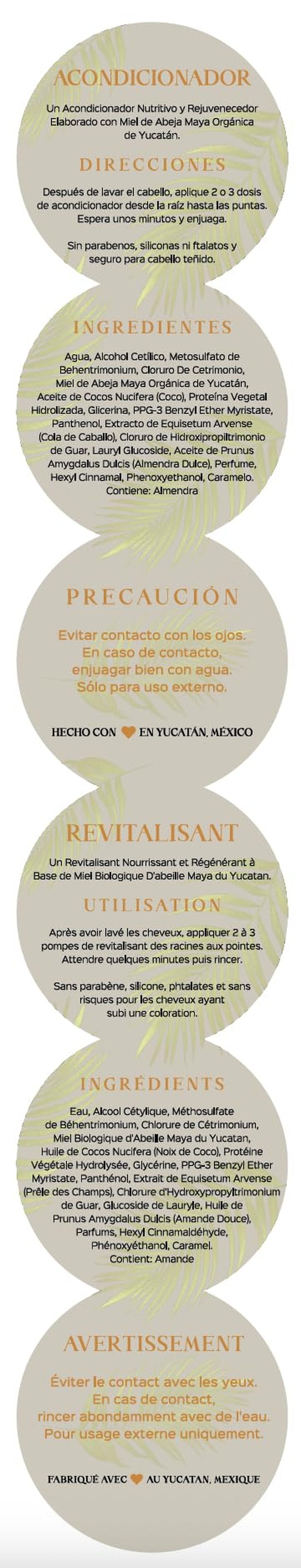 Yucatan Herbal Mayan Bee Honey Conditioner 300ml