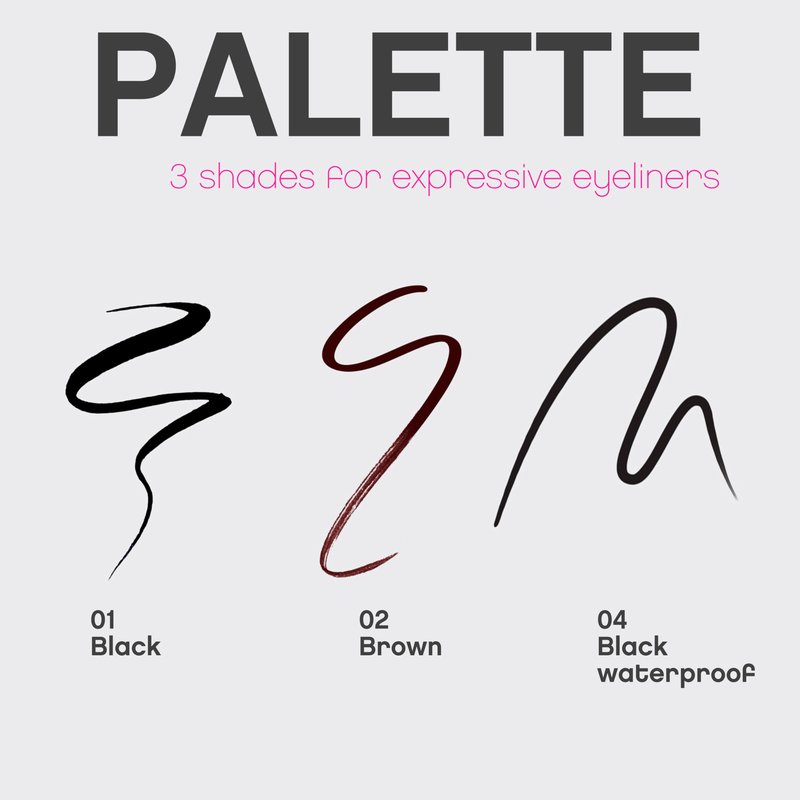 Vivienne Sabó Cabaret Premiere Eyeliner Pen – Felt Tip Liquid Eyeliner, Matte Long Wear Eye Liner, Smudge-Proof Quick-Dry Precision Line Formula, Easy Removal, Brown, 0.04 fl oz