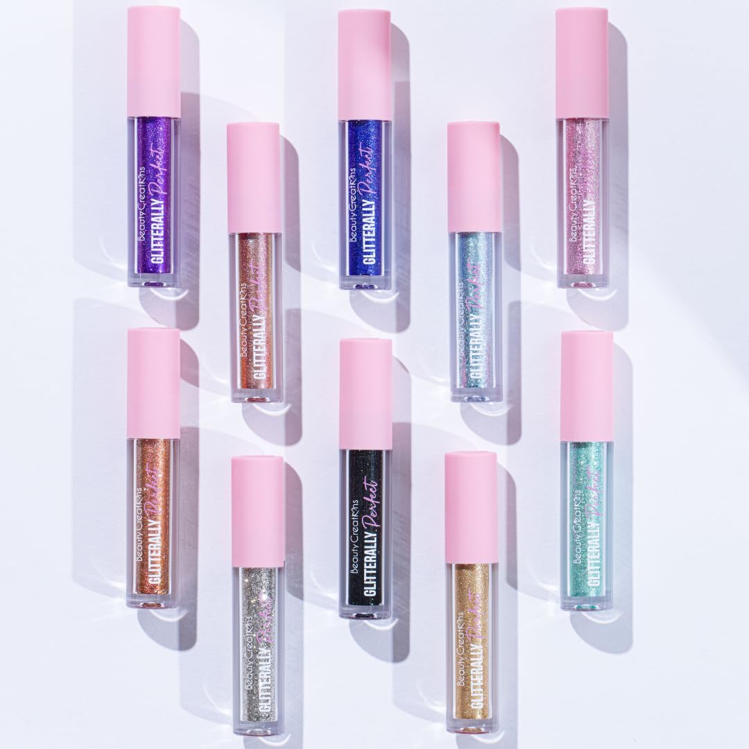 Glitter Liquid Eyeliner - 24K Gold Sparkle | Long-Lasting, Easy Application