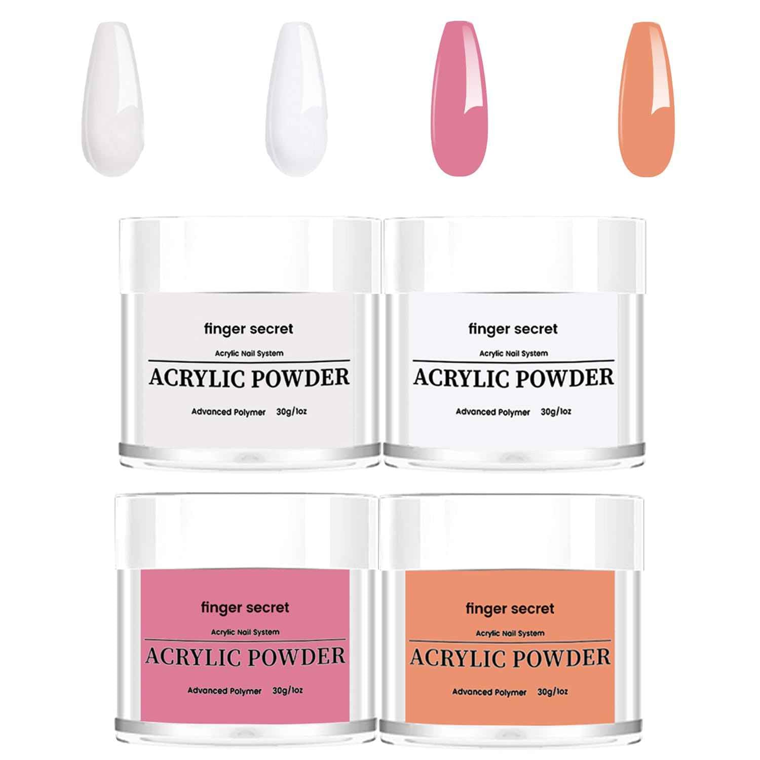 43 Colors Acrylic Nail Powder Set - Long-Lasting, Superior Adhesion for Nail Art & Crafts