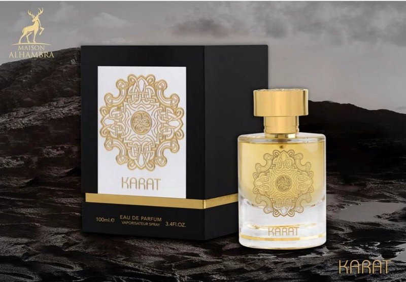 ALHAMBRA KARAT EAU DE PARFUM 100ml | LUXURY LONG LASTING FRAGRANCE | PREMIUM IMPORTED FRAGRANCE SCENT FOR MEN AND WOMEN | PERFUME GIFT SET | ALL OCCASION (Pack of 1)