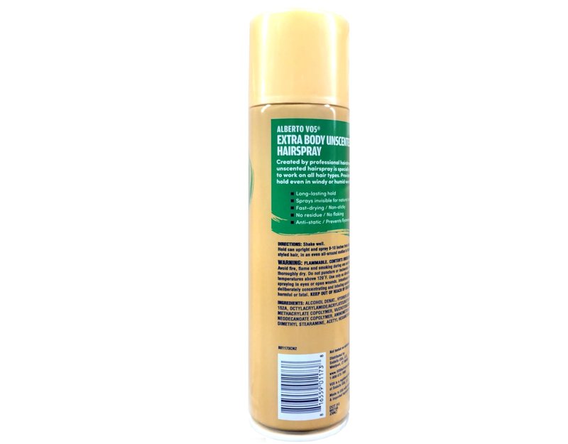 VO5 Crystal Clear Hairspray, Unscented 8.5 oz (Pack of 6)