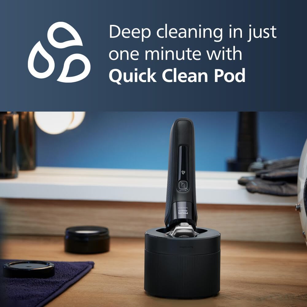 Norelco 9400 Rechargeable Wet Dry Electric Shaver with SenseIQ